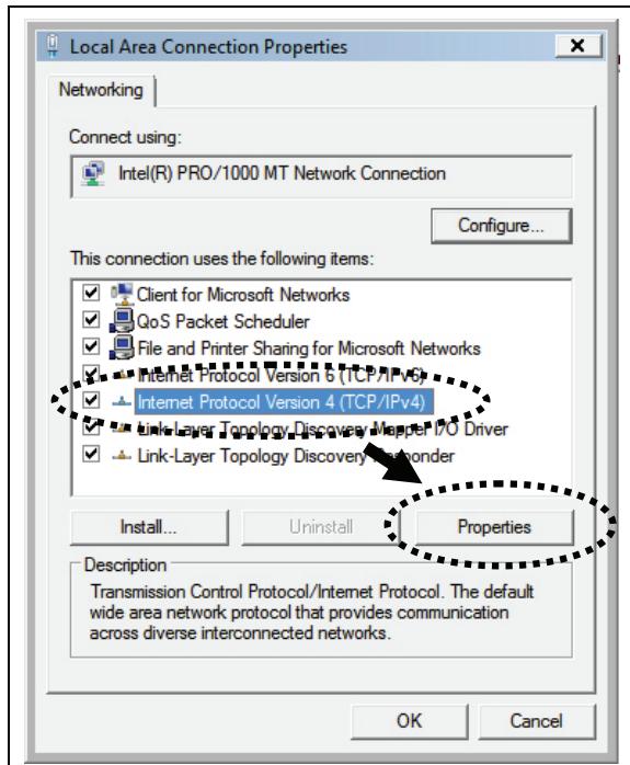 VIEWSONIC WPG-360 - 2-3-2 Paramétrage de l'adresse IP - Windows Vista / 7: - 1