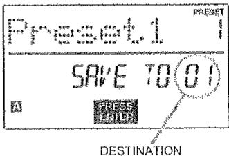 AKAI PRO MPK88 - PAGE2-SAUVEGARDEN/COPIERUN PRESET - 1