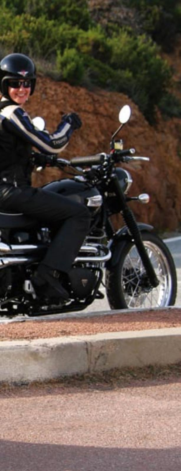 TRIUMPH SCRAMBLER - BONNEVILLE T100 - 35