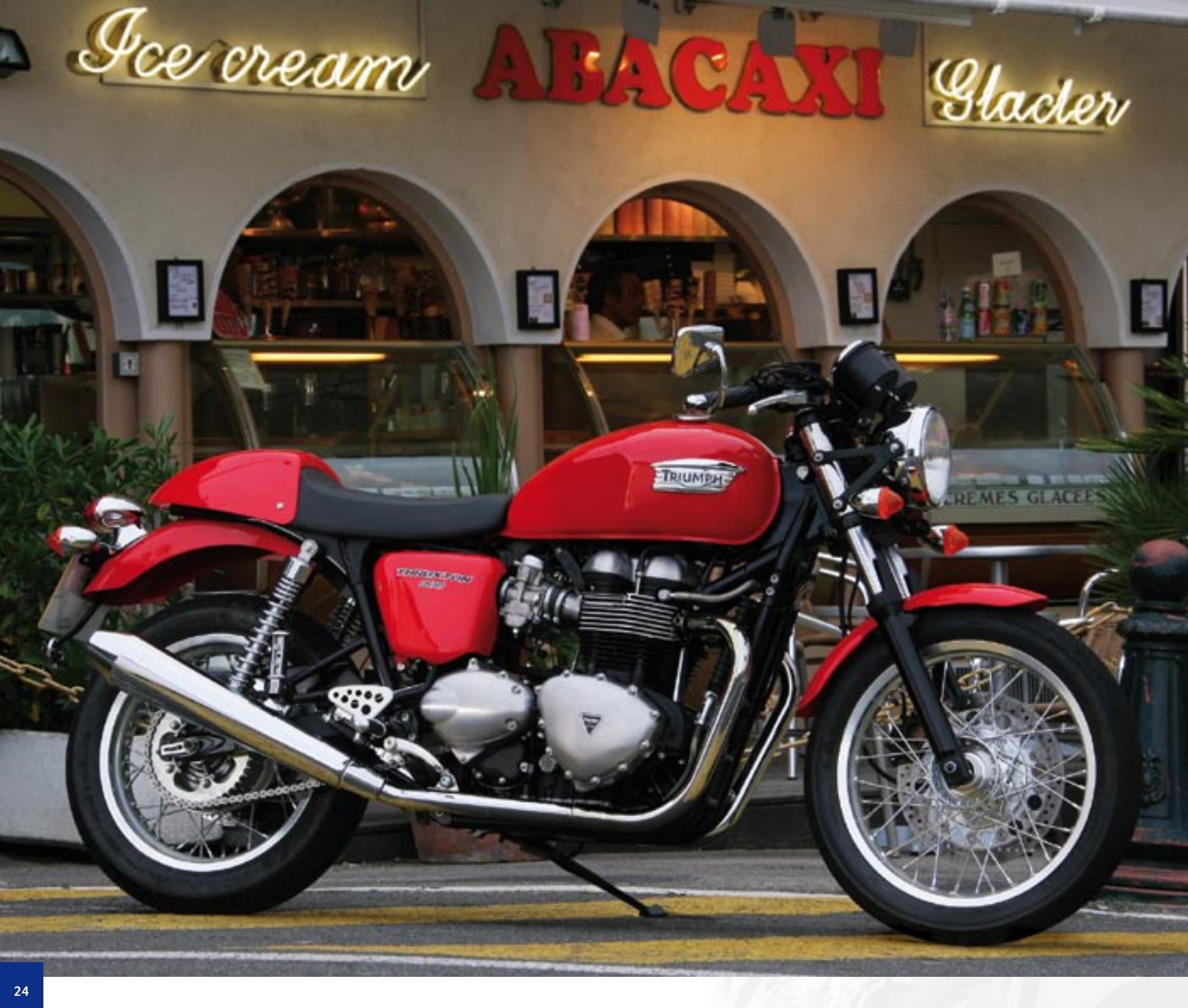 TRIUMPH SCRAMBLER - BONNEVILLE T100 - 12