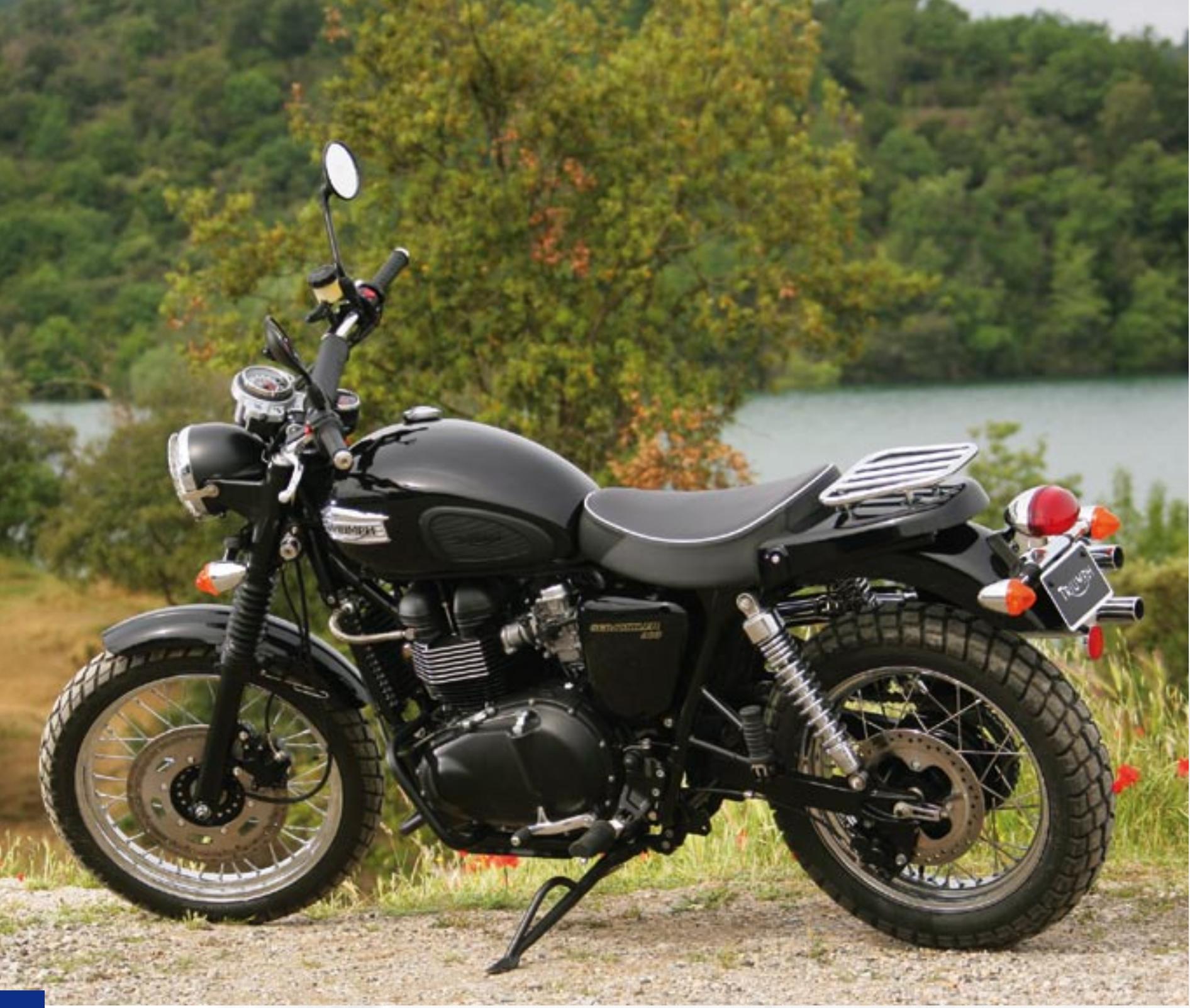 TRIUMPH SCRAMBLER - BONNEVILLE T100 - 27
