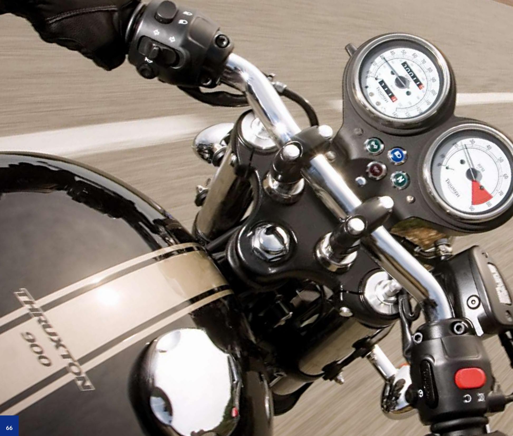 TRIUMPH SCRAMBLER - BONNEVILLE T100 - 8
