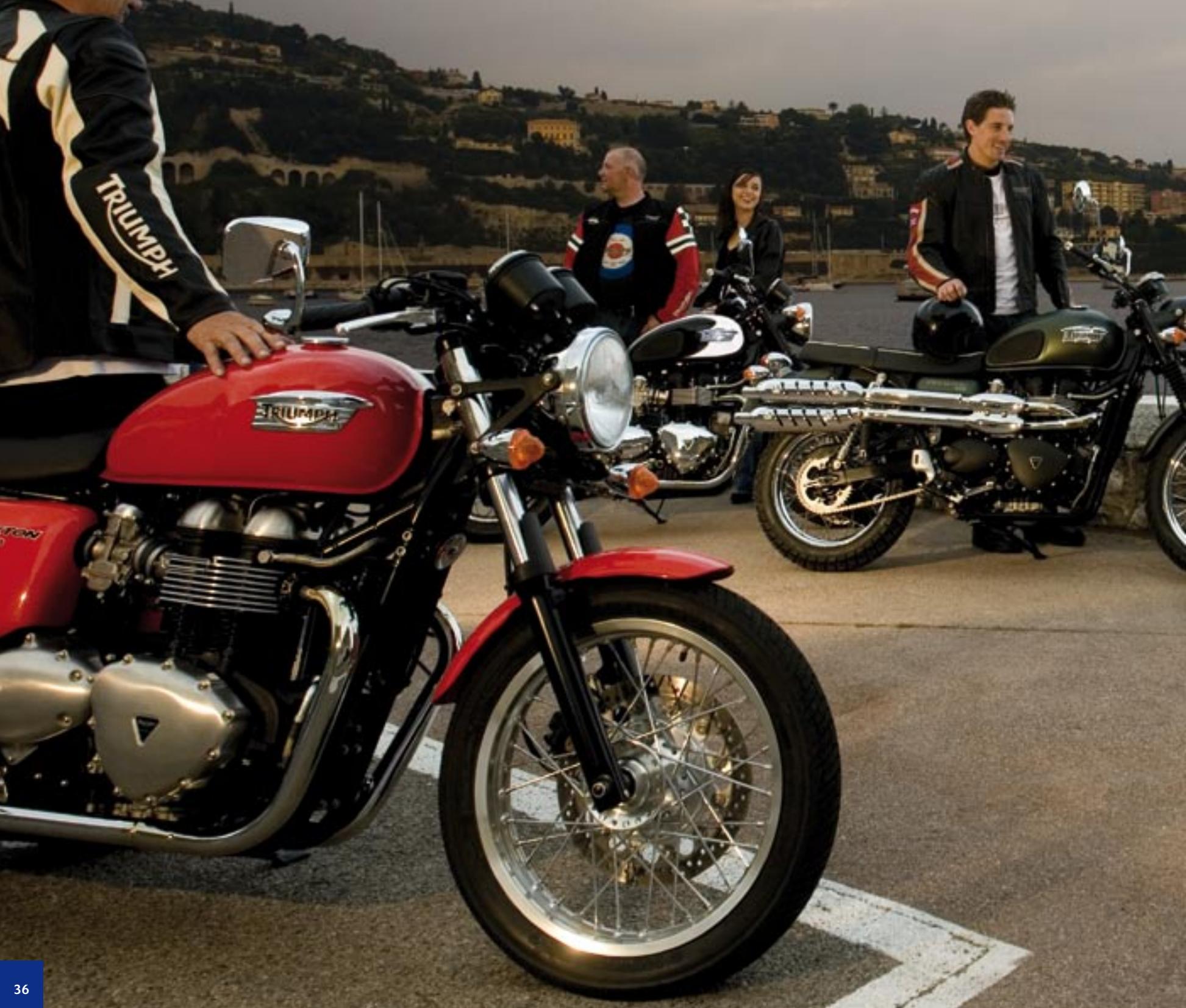 TRIUMPH SCRAMBLER - BONNEVILLE T100 - 36
