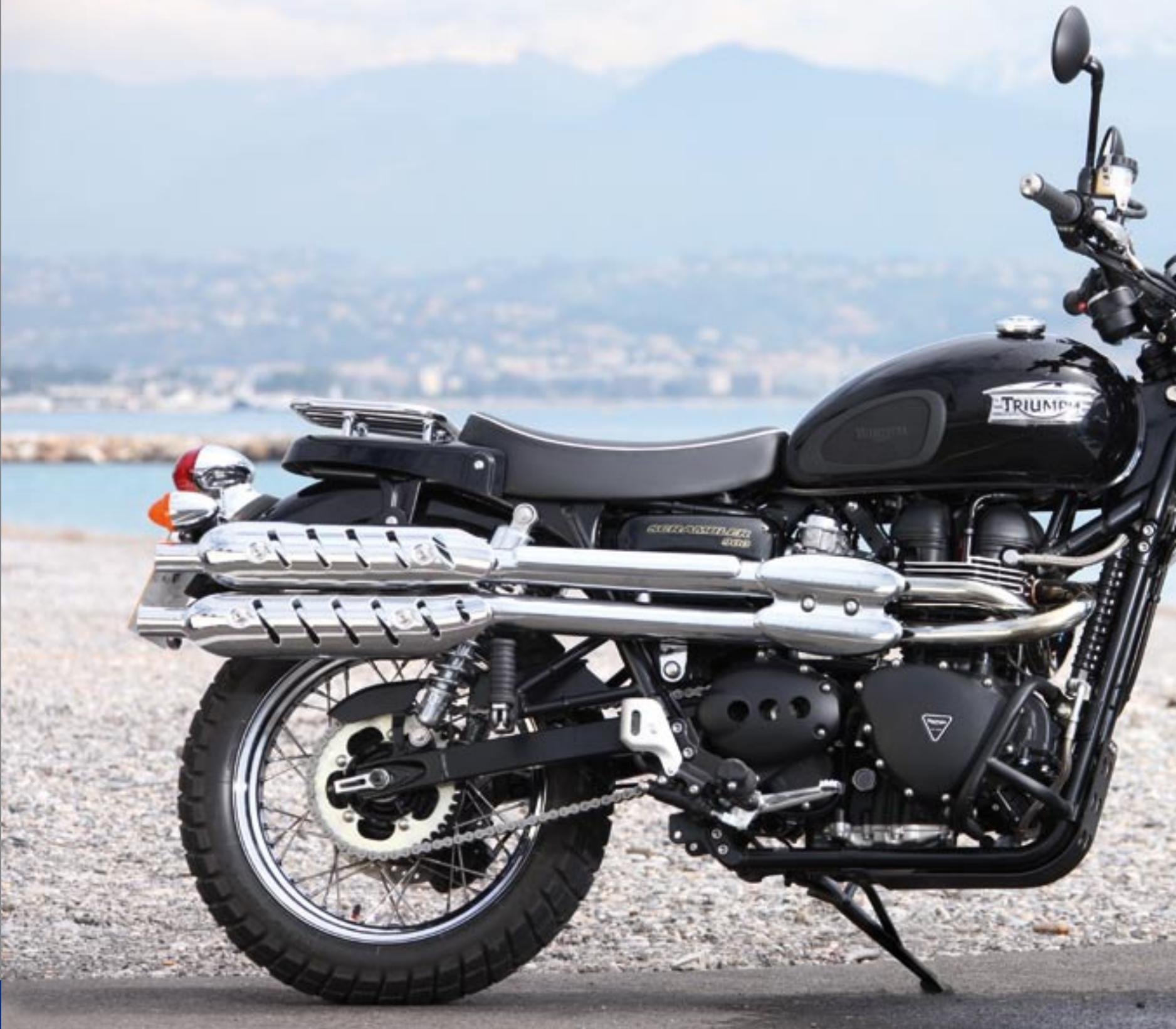 TRIUMPH SCRAMBLER - BONNEVILLE T100 - 4