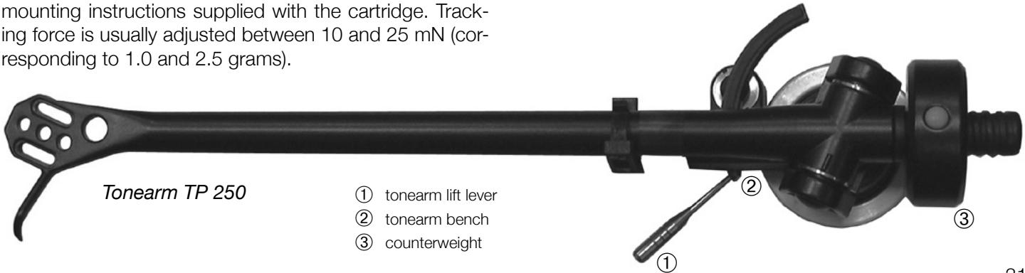 THORENS TD 2010 - Tonearm TP 250 (TD 2010) - 1