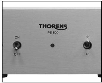 THORENS TD 2010 - Placement and Connections - 2