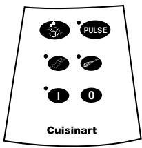 CUISINART CBT500E - Teclas de control - 1