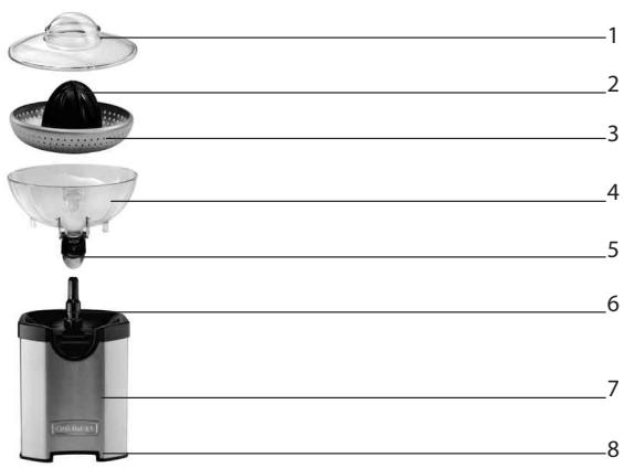 CUISINART JUICER - CARATTERISTICHE PRODOTTO - 1