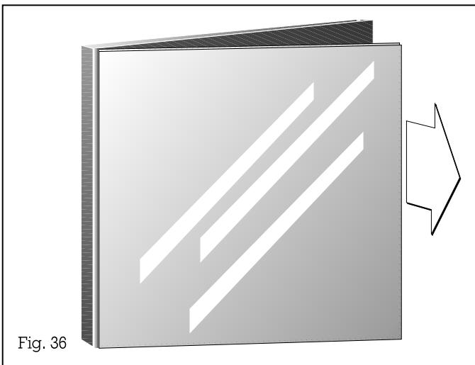GAGGENAU ED230630 - Démontage de la vitre avant - 2