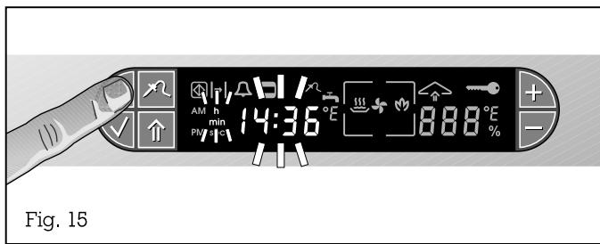 GAGGENAU ED230630 - Fonctionnement de l'horloge - 1