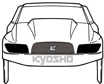 KYOSHO GP ULTIMA ST RACING SPORTS - Autocollants / Adhesivos - 1