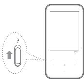 IRIVER B30 - Utilisation du bouton HOLD - 1