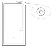 IRIVER E200 - Allumage/arrêt de l'appareil - 1
