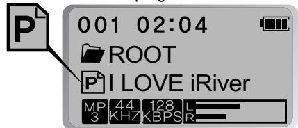 IRIVER IMP-150 - Lecture d'un programme - 2