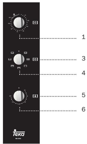 TEKA HA-900  - INSTALLATION MANUAL - Bedienfeld - 1