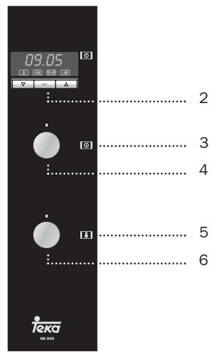 TEKA HA-900  - INSTALLATION MANUAL - Bedienfeld - 2