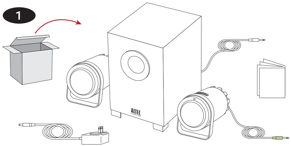 ALTEC LANSING BX1221 - 1