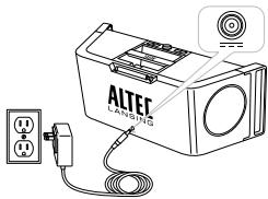 ALTEC LANSING MIX - Cómo instalar un adaptor de CA - 1
