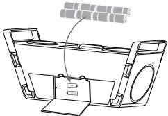 ALTEC LANSING MIX - Installazione delle batterie - 1