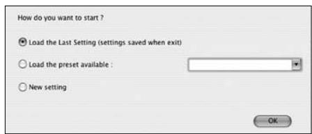 FOCAL MANAGER V4.1 - II/ Nouvelle fenêtre au lancement du programme - 3