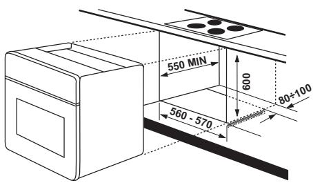 PROGRESS PHN1310W - Fixation de l'appareil au meuble - 2