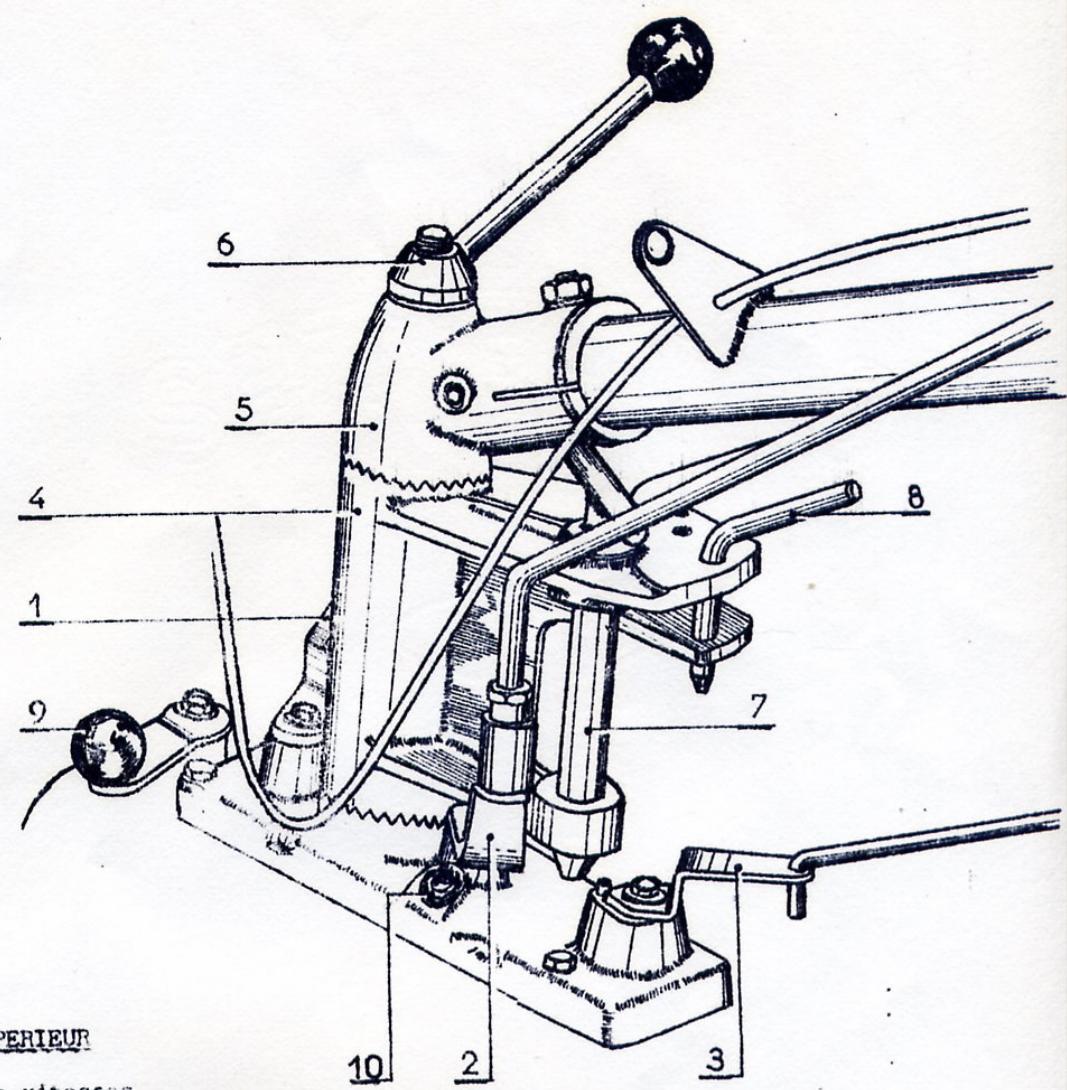 MABEC MOTOCULTEUR TYPE CB30 - Couvsrcle de IA boite - 1