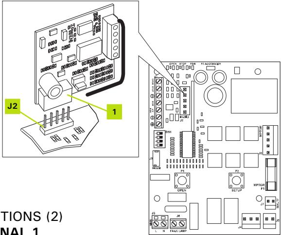 ADYX MAESTR 200 - BRANCHEMENT DU CABLE COAXIAL DE L'ANTENNE EXTERIEURE - 3