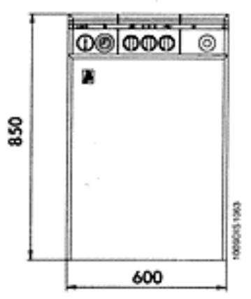 LAMBORGHINI LED 24MBS W TOP - DIMENSIONS mm - 2