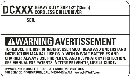 DEWALT DC985KA - GARANTIE DE REMBOURSEMENT DE 90 JOURS - 1