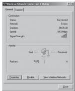 SWEEX LW056V2 - Afficher les paramètres de votre ordinateur pour windows XP - 1