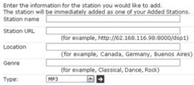 SWEEX MM220 - Ajouter une station manuellement - 2