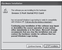 SWEEX PU006V2 - Installation sous Windows 2000 et XP - 3