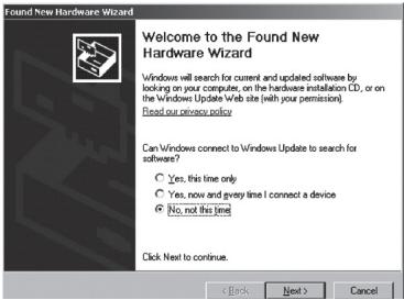 SWEEX PU203 - Installation sous windows 2000 et XP - 1