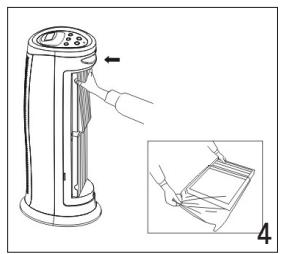 ALPATEC PI 112 EH - Pour replacer le filtre HEPA - 4