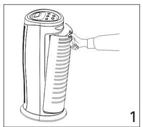 ALPATEC PI 112 EH - Pour replacer le filtre HEPA - 1