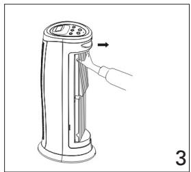 ALPATEC PI 112 EH - Pour replacer le filtre HEPA - 3