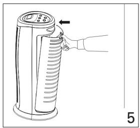 ALPATEC PI 112 EH - Pour replacer le filtre HEPA - 5