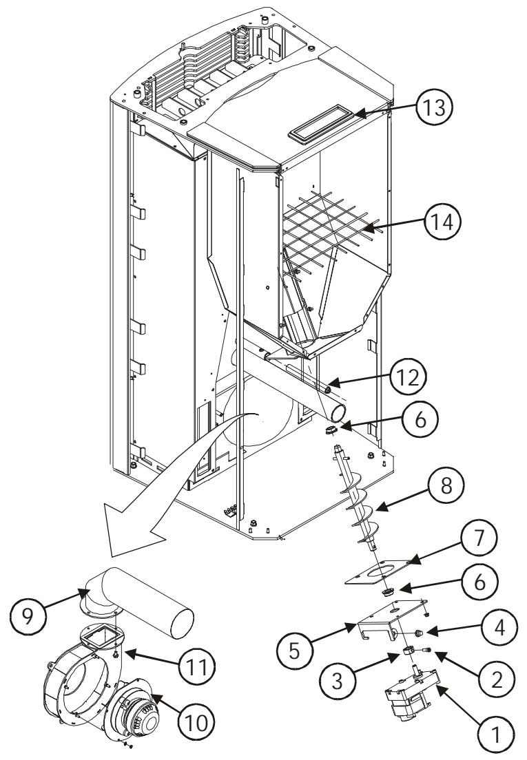 MCZ POLAR AIR - Composants électroniques et mécaniques communs à POLAR et NOVA - 1