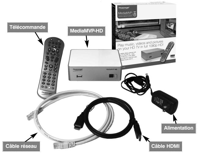 HAUPPAGE MEDIA MVP-HD - Inclus dans la boite MediaMVP-HD - 1
