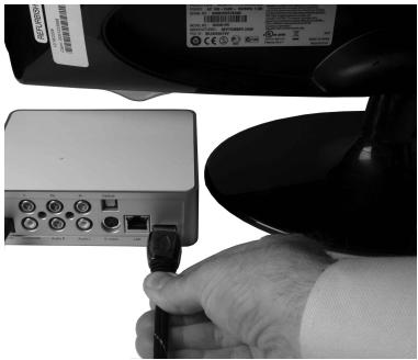 HAUPPAGE MEDIA MVP-HD - Connexion du MediaMVP-HD au téléviseur - 1