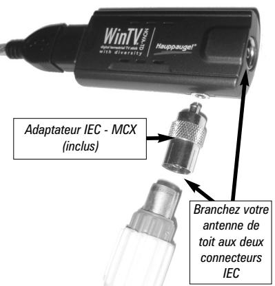 HAUPPAGE NOVA-T/TD-STICK/HVR-900 - Commuter en mode Double Tuner (WinTV-NOVA-TD) - 1