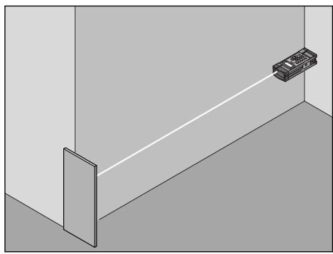 HILTI PD 10 - Utilisation de repères de mire - 1