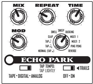 LINE 6 ECHO PARK - Slappy-Verb - 1