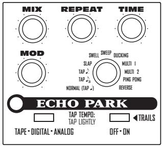 LINE 6 ECHO PARK - Echo Park-Pilotenhandboek - 2