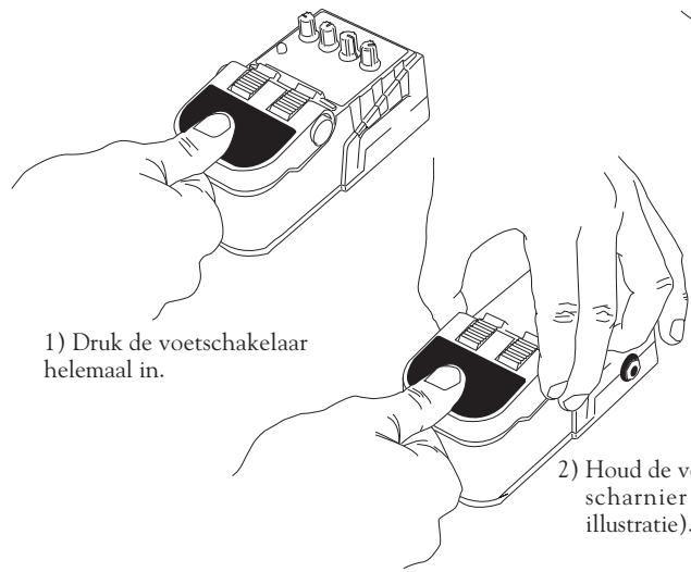 LINE 6 ECHO PARK - Instructies voor het verrangen van de batterij - 1