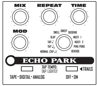 LINE 6 ECHO PARK - Manual del Piloto del Echo Park - 4