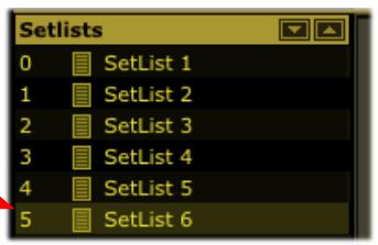 LINE 6 POD FARM 2 - Utilisation des listed Setlists - 2