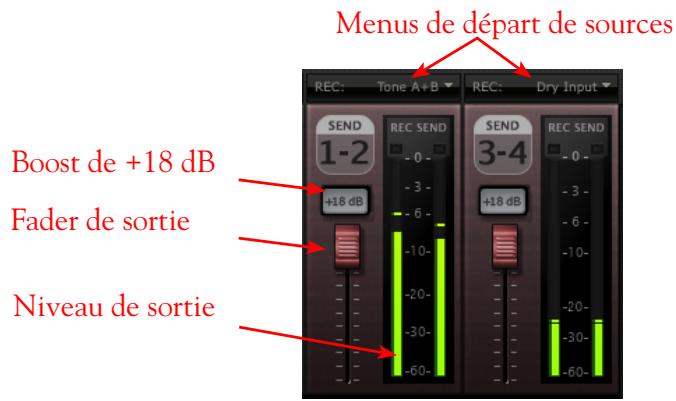 LINE 6 POD FARM 2 - Réglages Record Send - 1