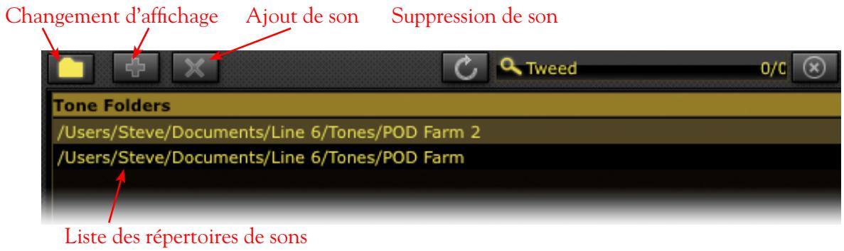 LINE 6 POD FARM 2 - Affichage des Presets - 4