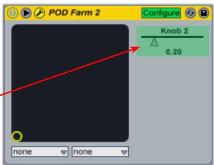LINE 6 POD FARM 2 - Accès aux paramètres de POD Farm 2 dans l'application hôte pour l'automation - 5